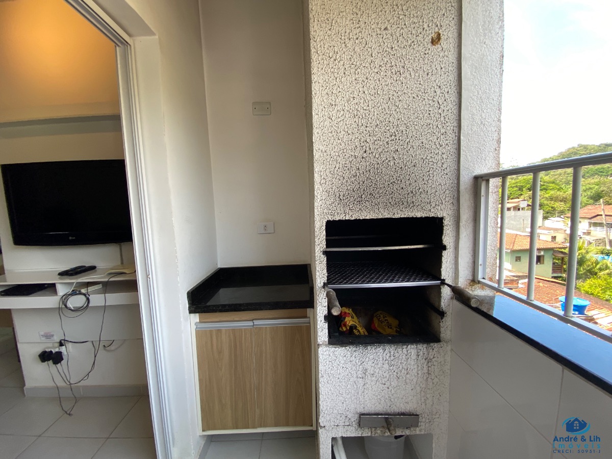 Apartamento semi mobiliado no perequê-mirim, ubatuba sp