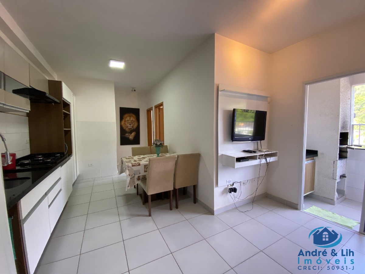 Apartamento semi mobiliado no perequê-mirim, ubatuba sp